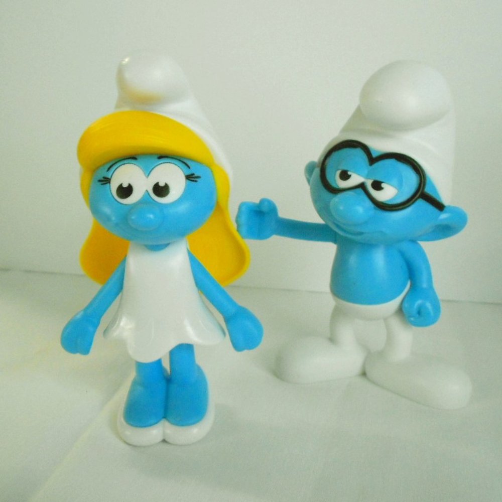 Smurfs 2016 Burger King Kids Meal Toys 6"
